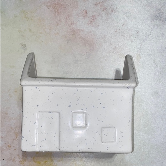 Target Speckled White Ceramic earthenware house Planter 5X3X5 New House plants - Picture 1 of 6